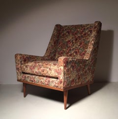 Pair of Early Milo Baughman Lounge Chairs for James Company