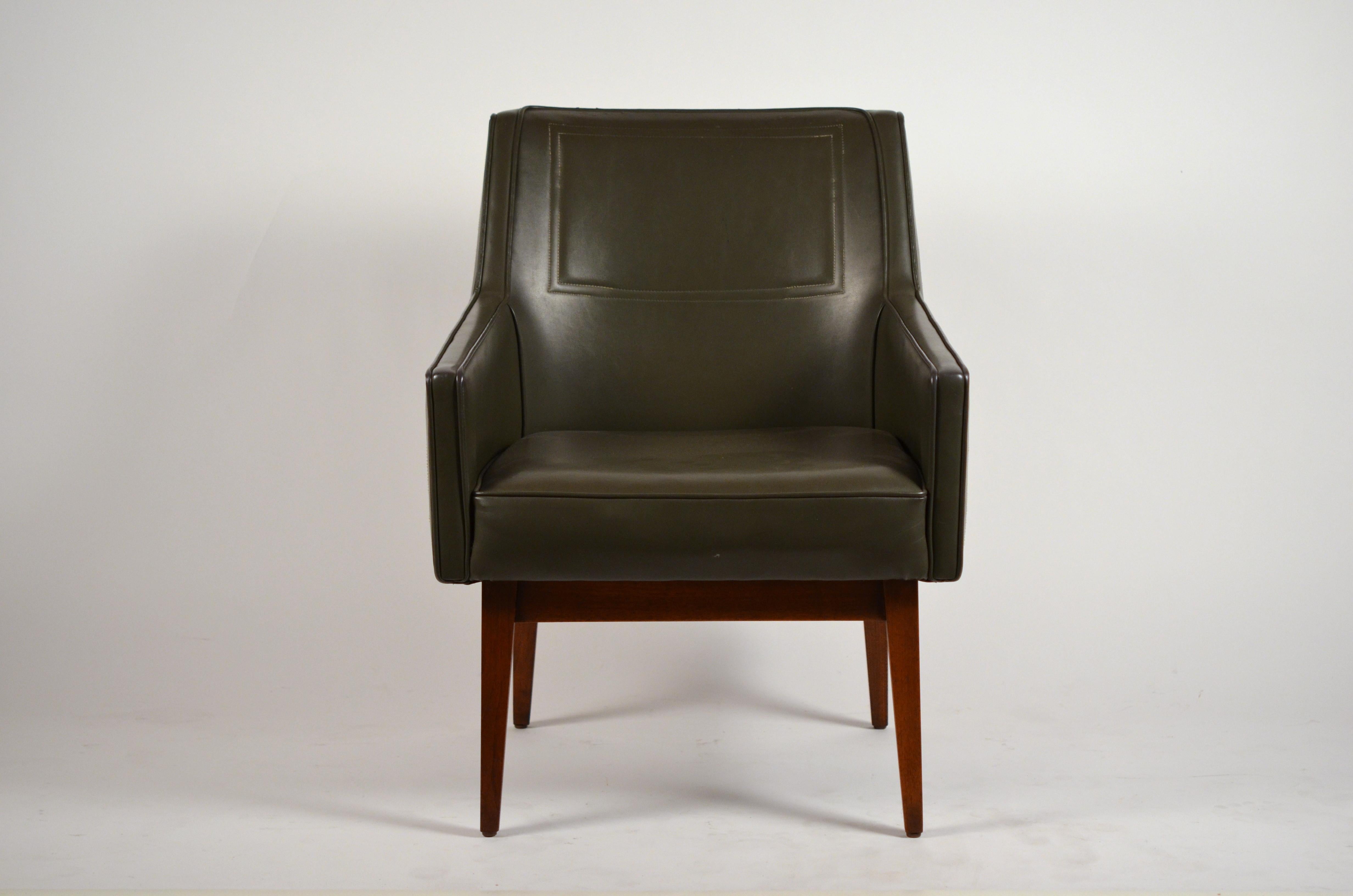 Mid-Century Modern Pair of Early Modernist Armchairs by Vista of California for Stow Davis