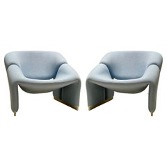 Pair of Early Pierre Paulin F598 "Groovy" Chair for Artifort