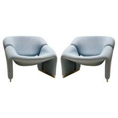 Pair of Early Pierre Paulin F598 "Groovy" Chair for Artifort
