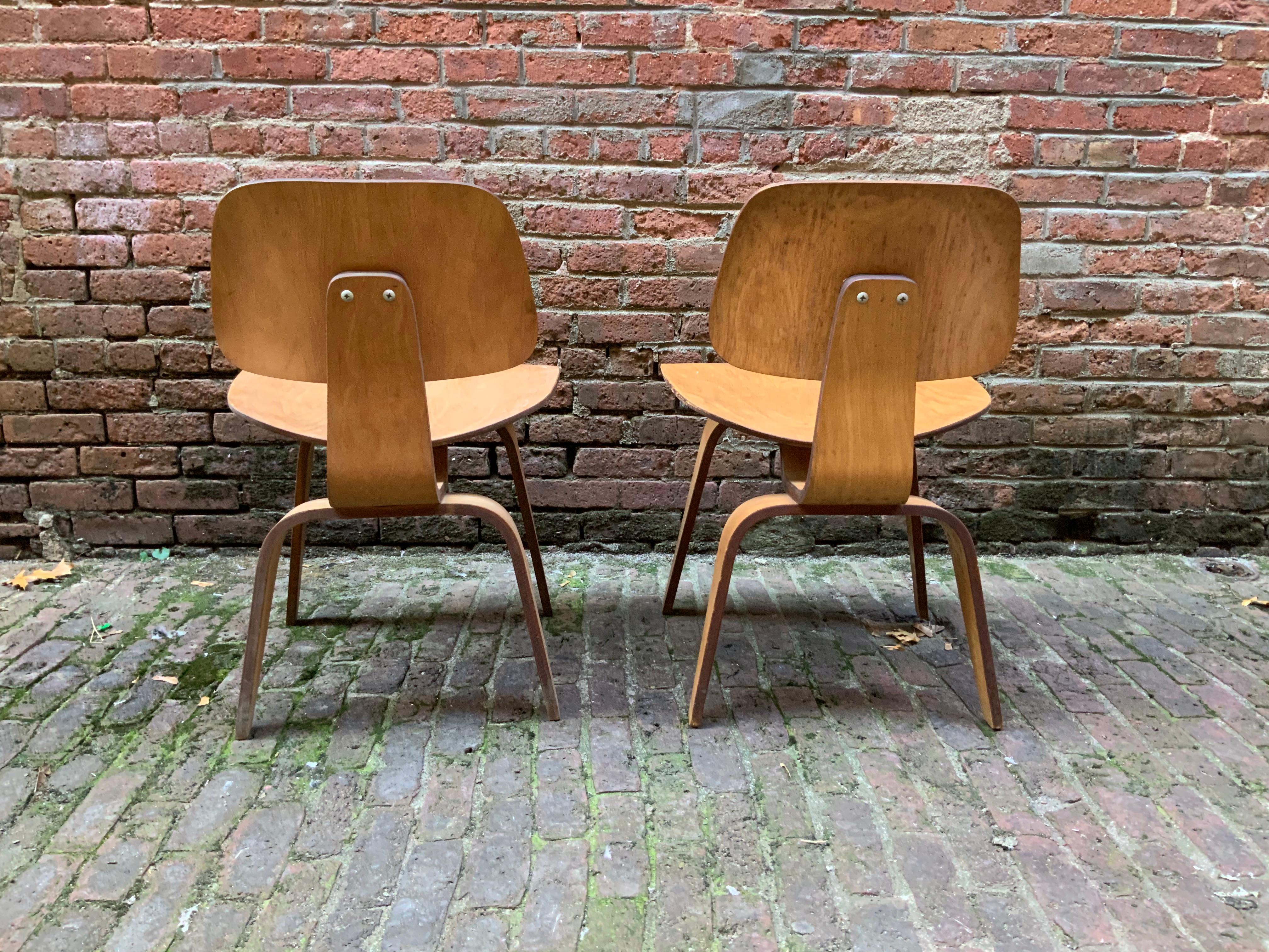 Mid-20th Century Pair of Early Production LCW