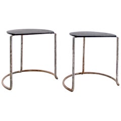 Pair of Early Scandinavian Modern Aalto Stools, Finland, 1932