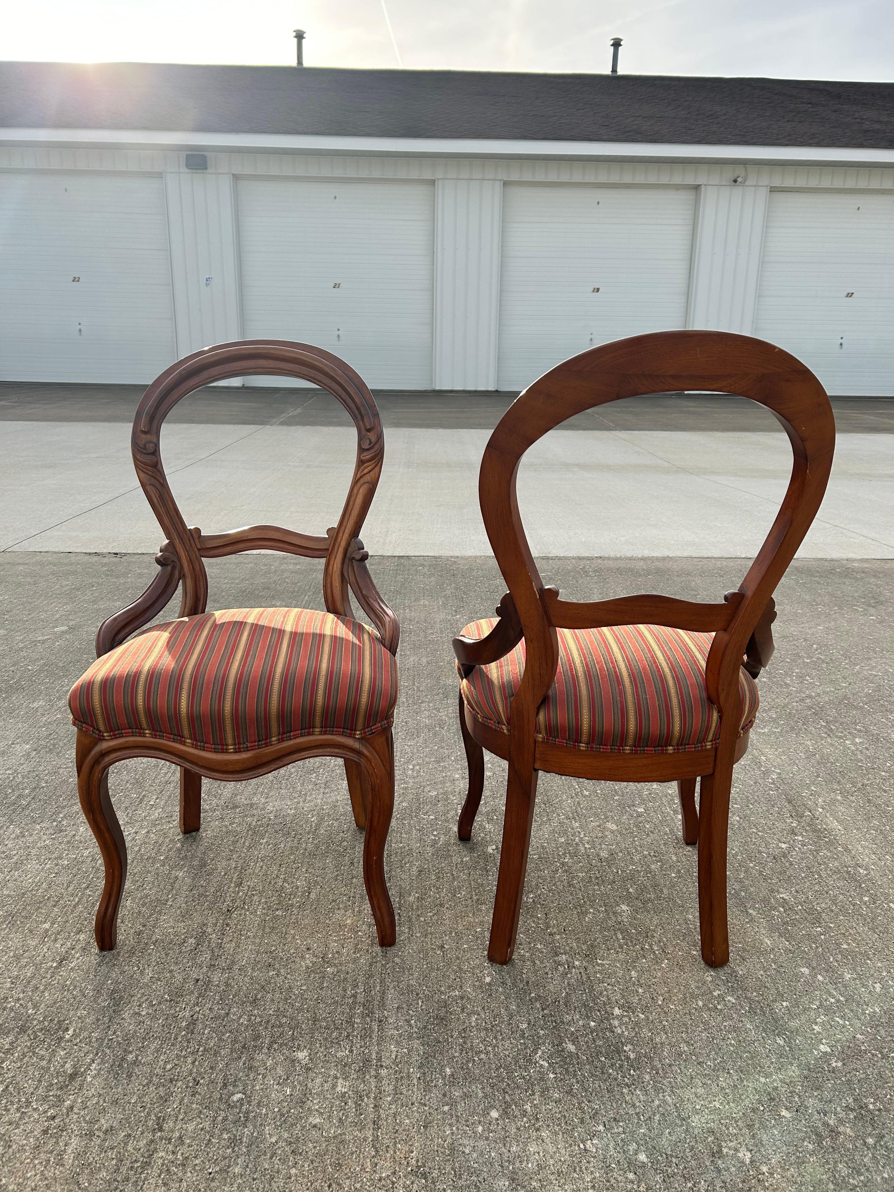 Pair of Early Victorian John Henry Belter Style Side Chairs For Sale 9