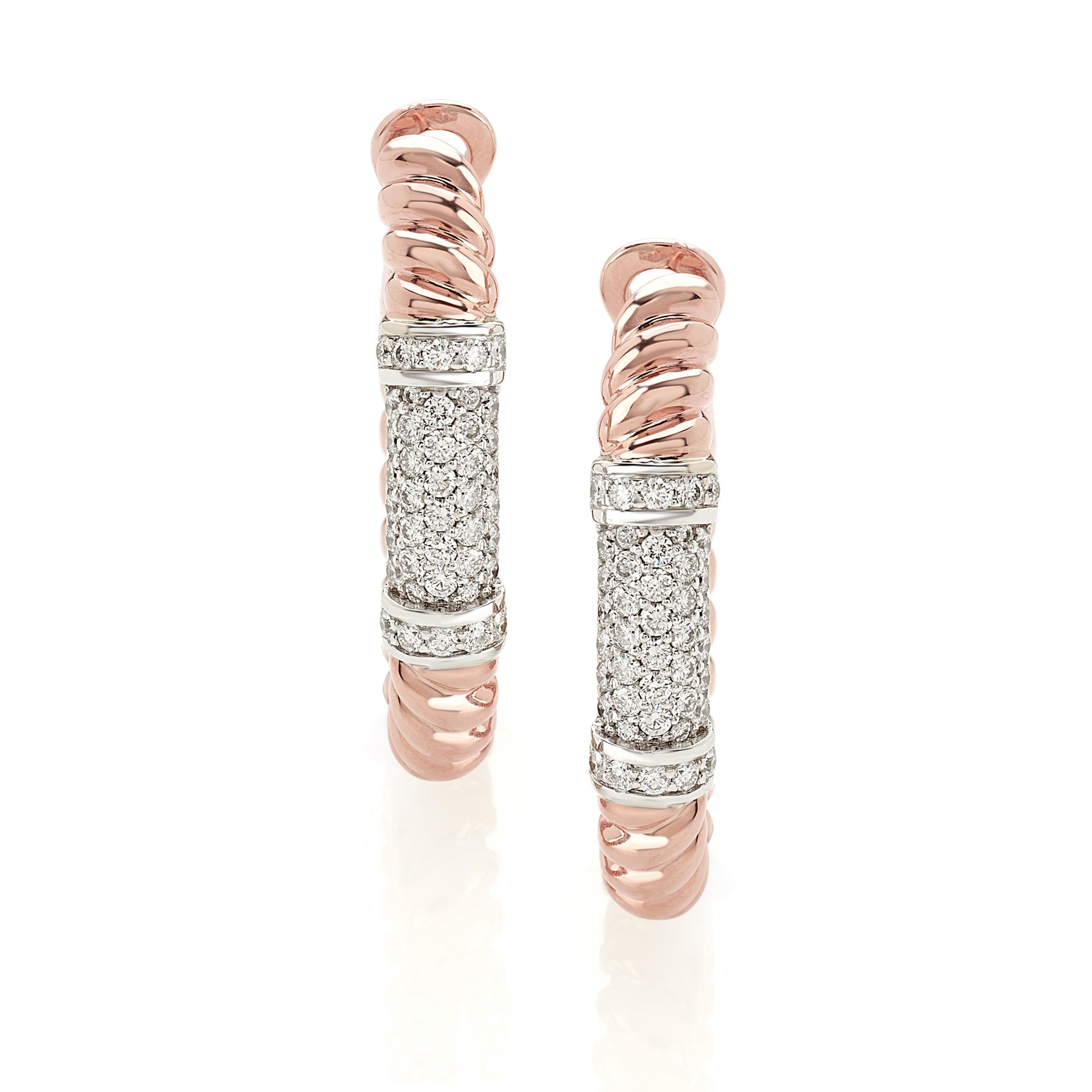 Brilliant Cut Pair of Earrings from the Collection 