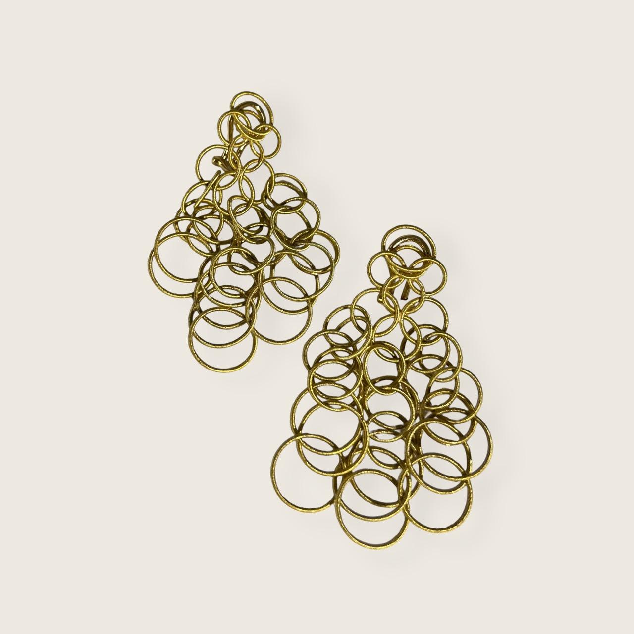 Women's Pair of Earrings Signed Buccellati in 18 Carat Yellow Gold For Sale