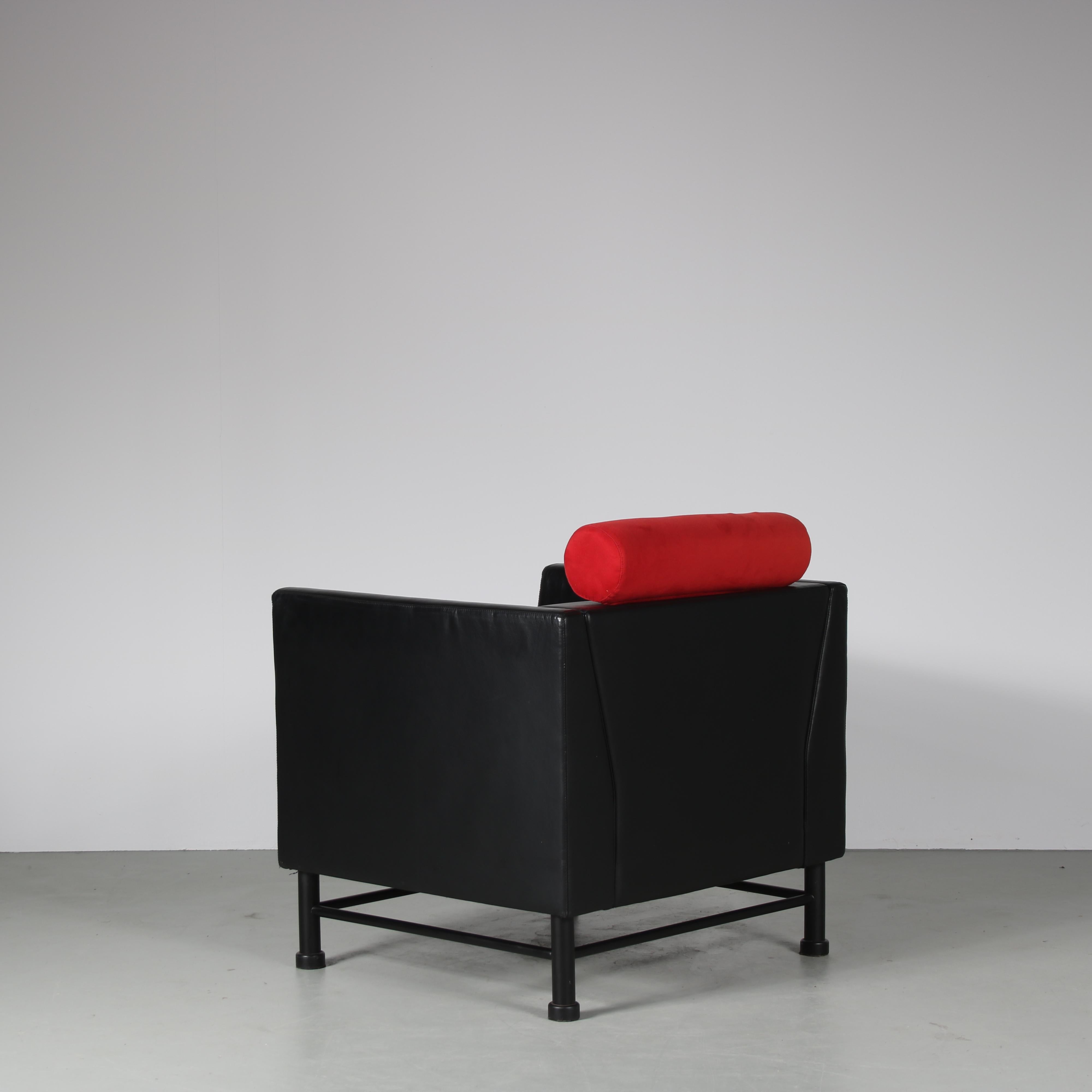 Pair of “East Side” Chairs by Ettore Sottsass for Knoll International, USA, 1980 2