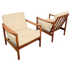 Pair of Easy Armchairs by Wilhelm Knoll Germany, 1960s