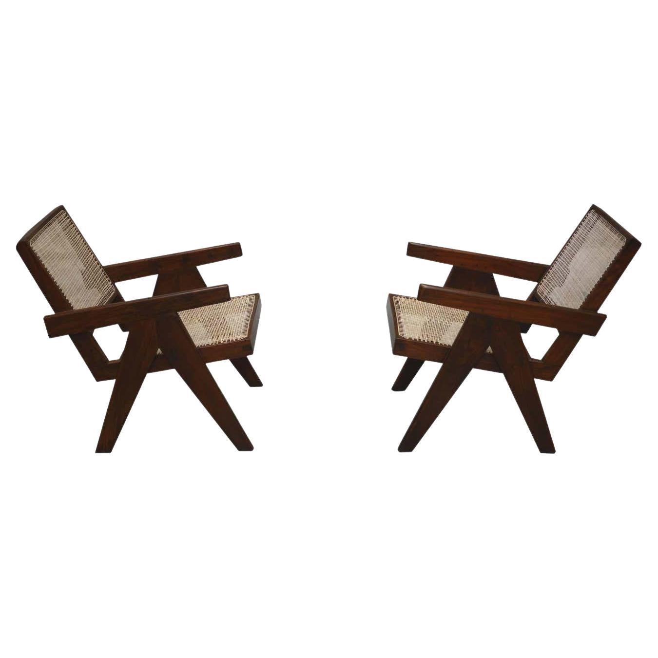 Pair of Easy Armchairs