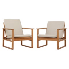 Pair of Easy Chairs by Børge Mogensen