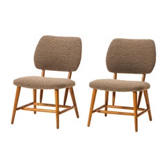 Pair of Easy Chairs by Engen, Örkelljunga, Sweden, 1960s