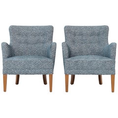 Pair of Easy Chairs by Frits Henningsen