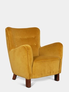 Pair of Easy Chairs by Fritz Hansen