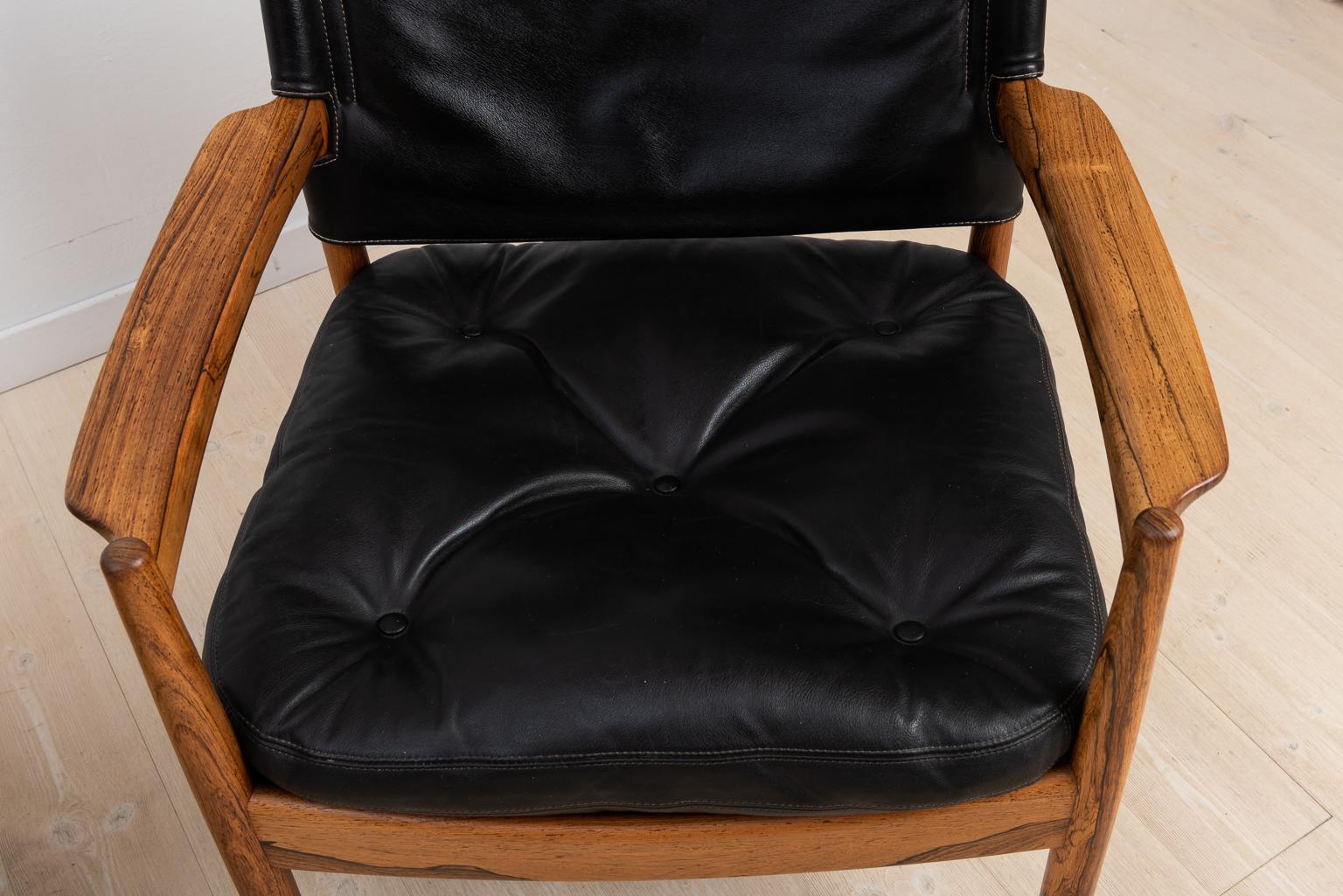 20th Century Pair of Easy Chairs by Gunnar Myrstrand