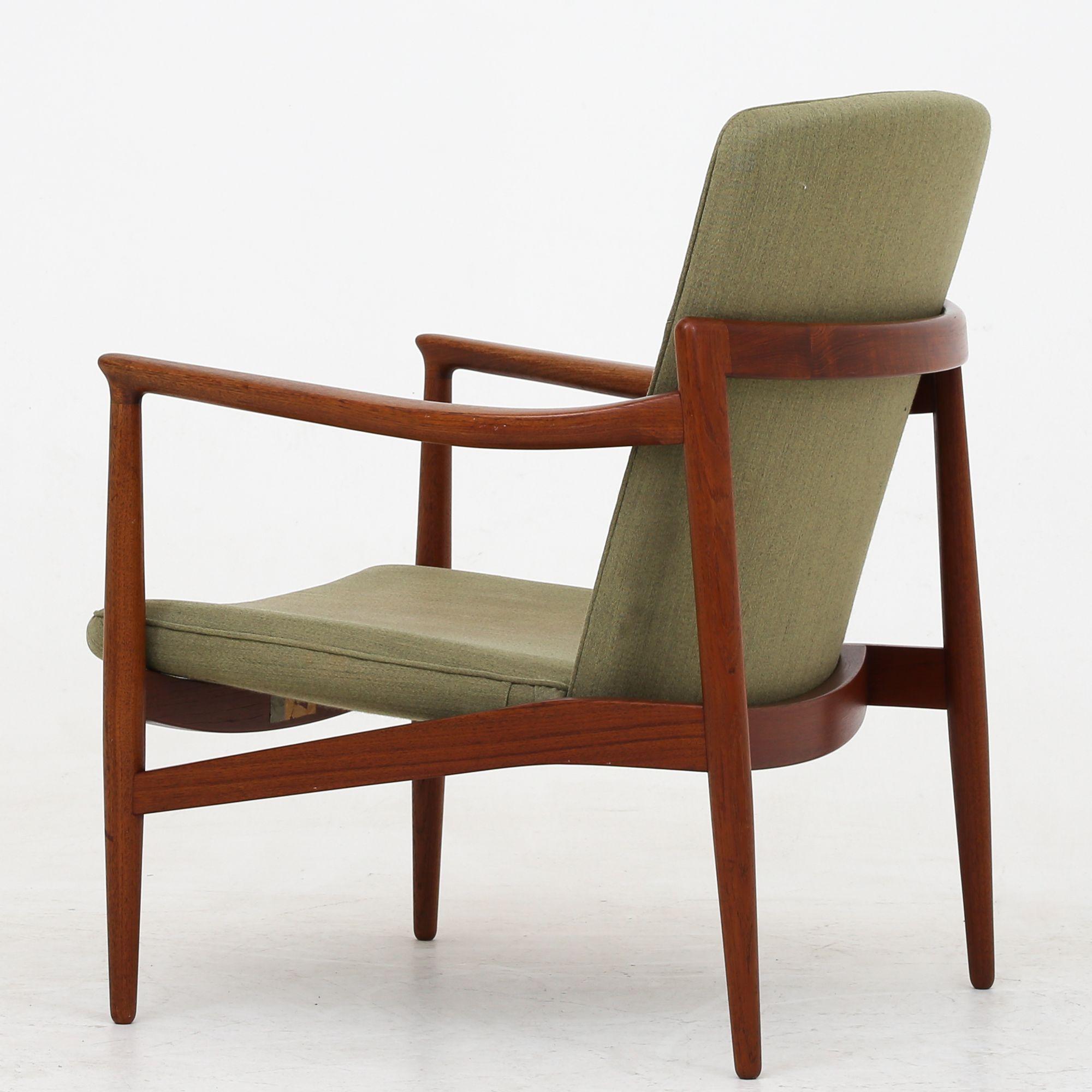 Scandinavian Modern Pair of Easy Chairs by Jacob Kjær