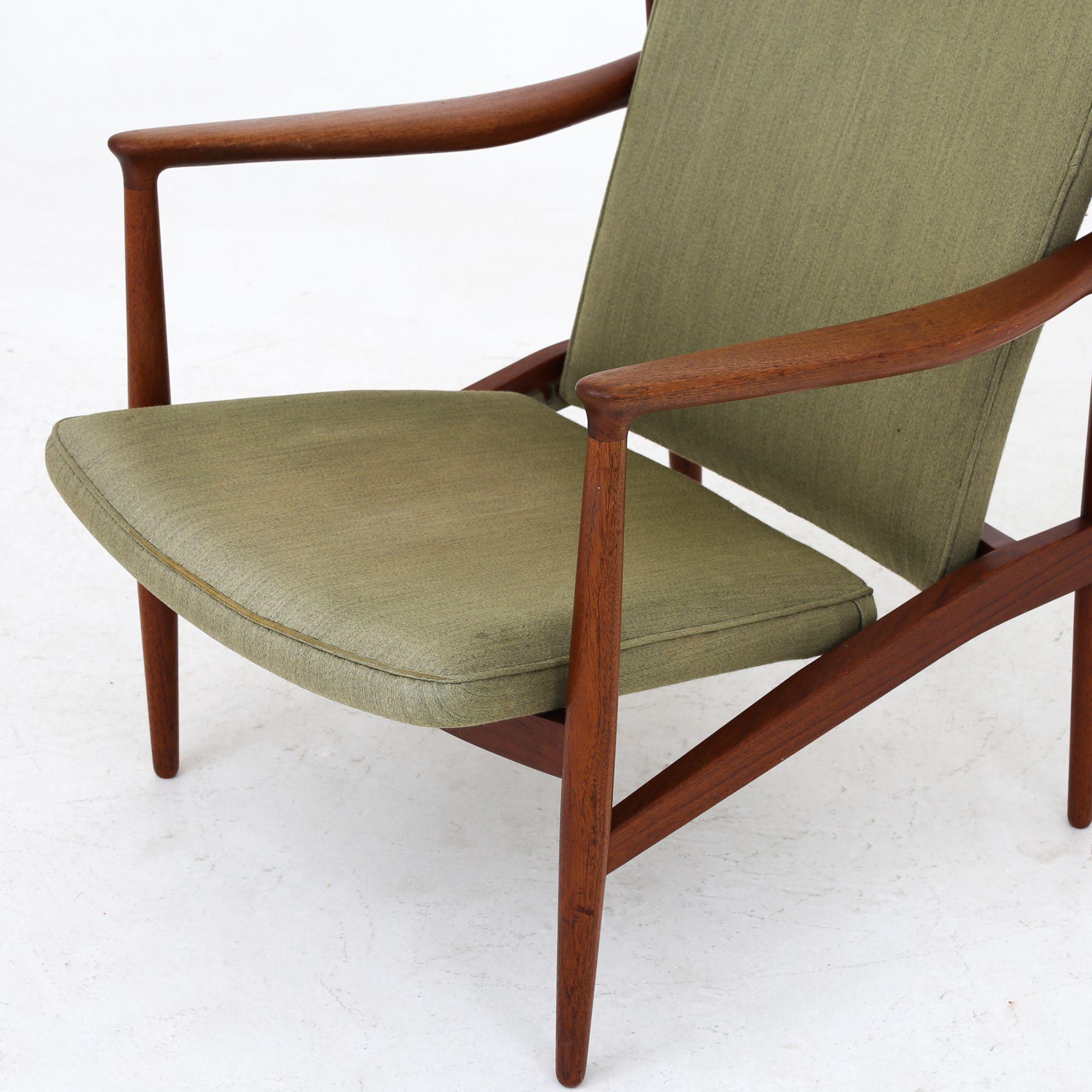 Wool Pair of Easy Chairs by Jacob Kjær