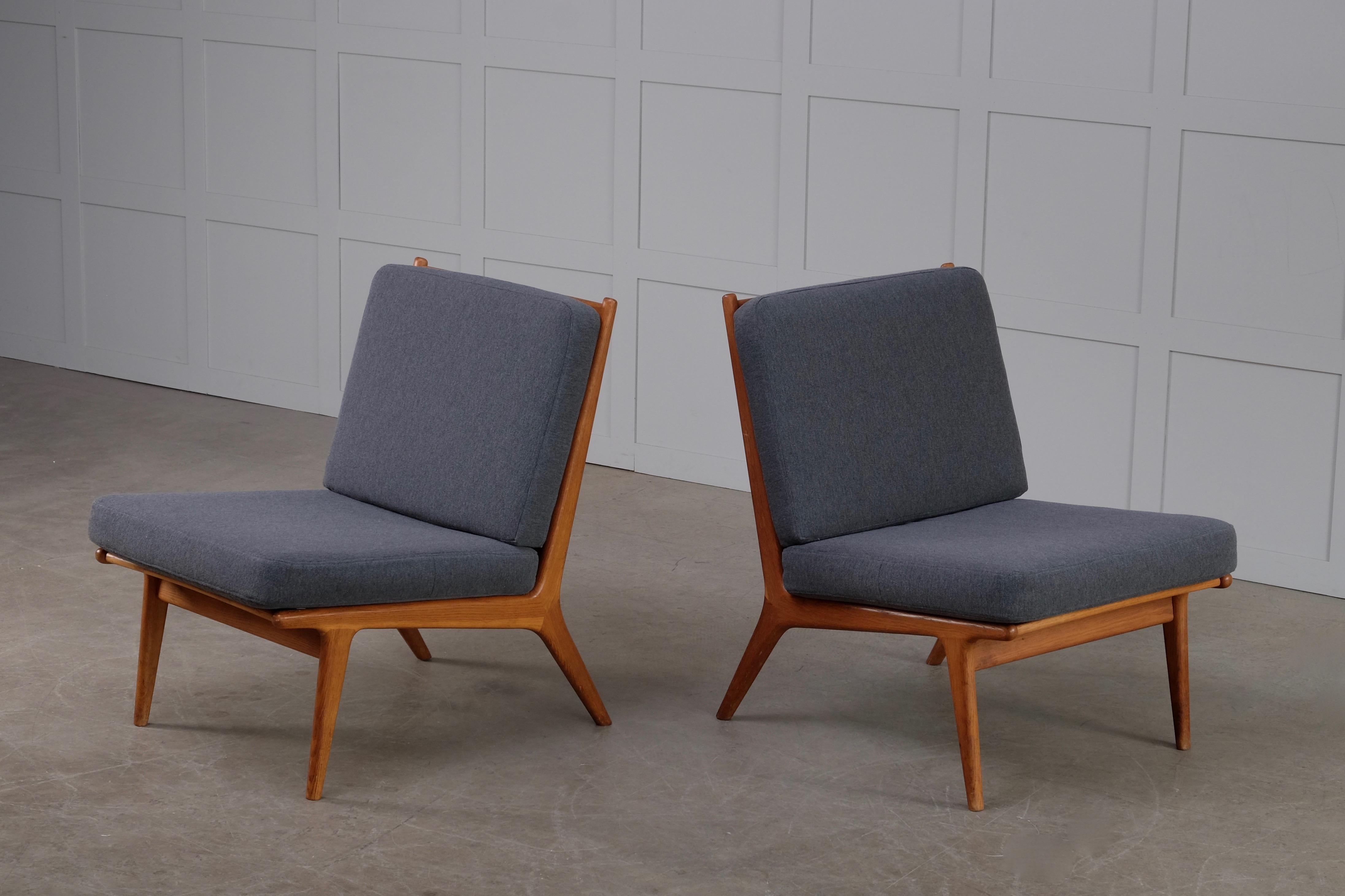 Pair of Easy Chairs by Karl-Erik Ekselius, Sweden, 1960s For Sale 3