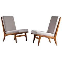 Pair of Easy Chairs by Karl-Erik Ekselius, Sweden, 1960s