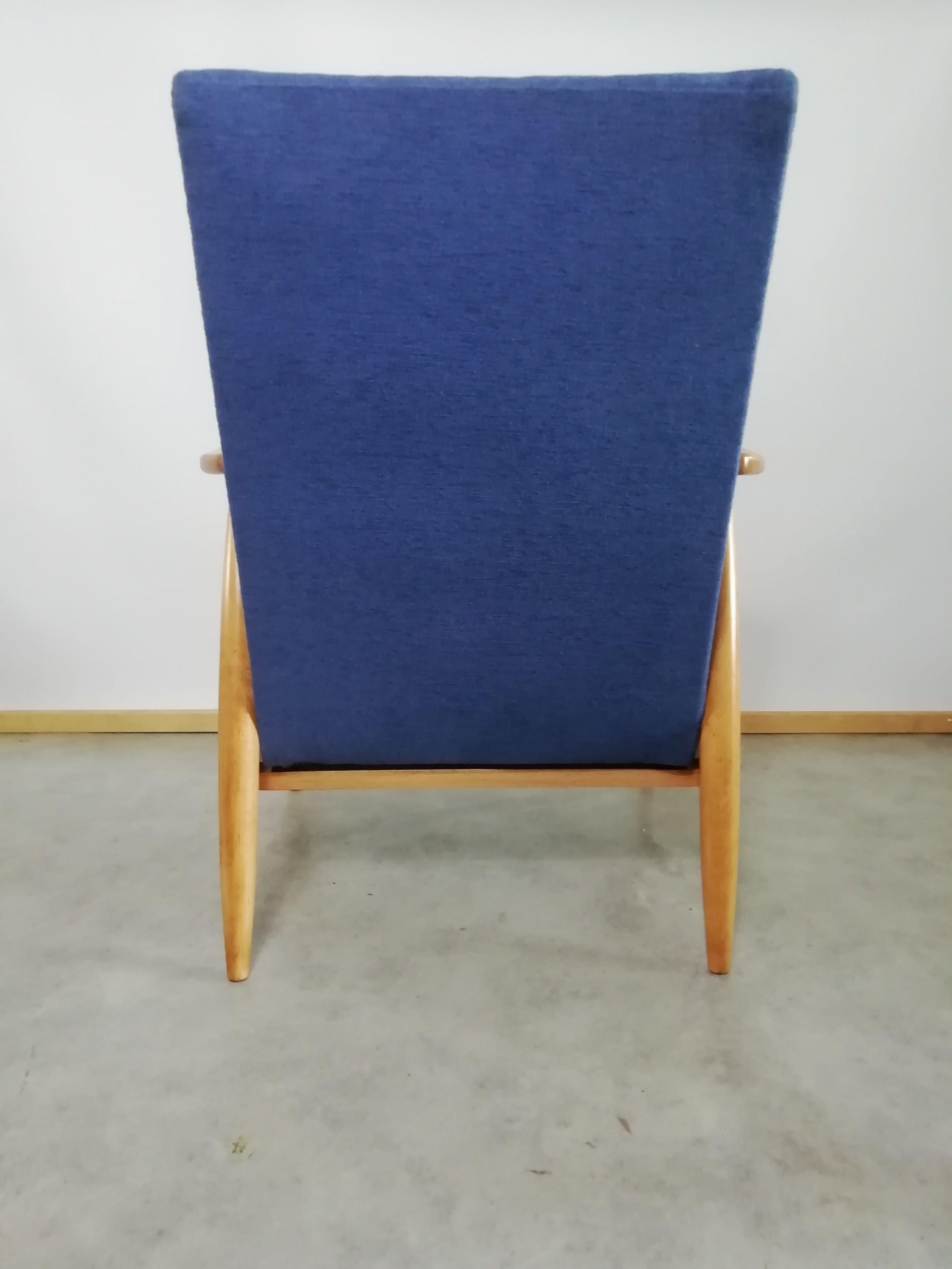 Pair of Easy Chairs by Louis Van Teeffelen for Wébé 1