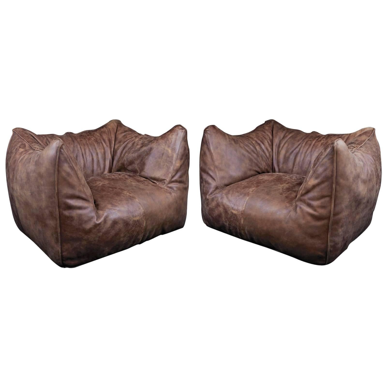 Pair of Easy Chairs by Mario Bellini