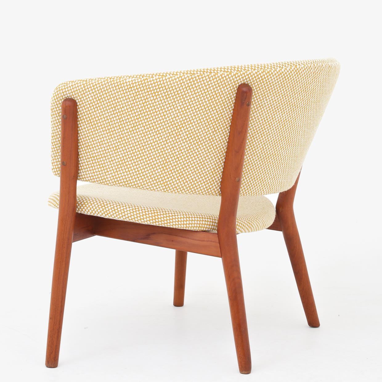 Scandinavian Modern Pair of Easy Chairs by Nanna Ditzel