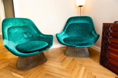 Pair of Easy Chairs by Warren Platner for Knoll, circa 1970