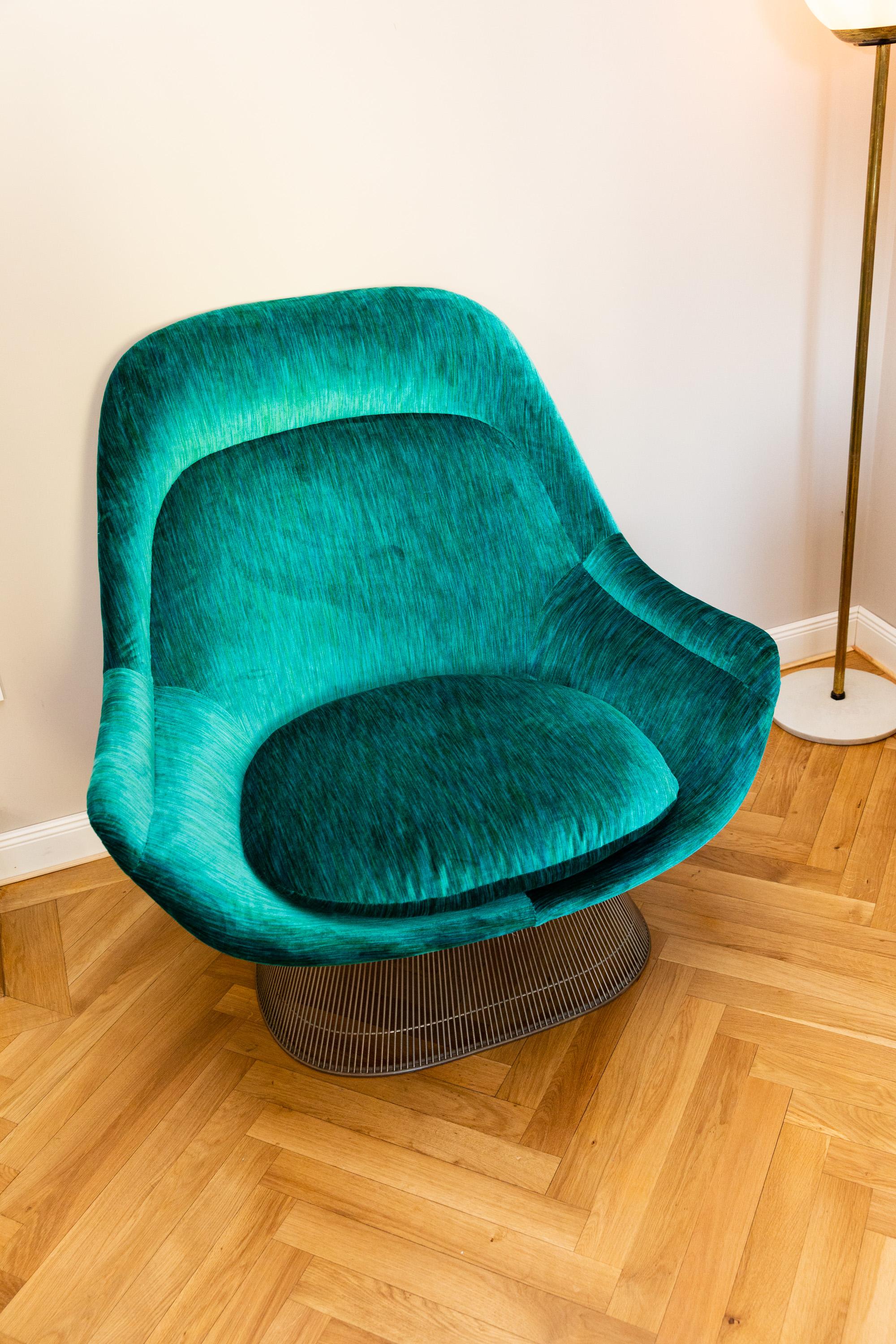 Pair of Easy Chairs by Warren Platner for Knoll, circa 1970 In Good Condition In Munich, DE