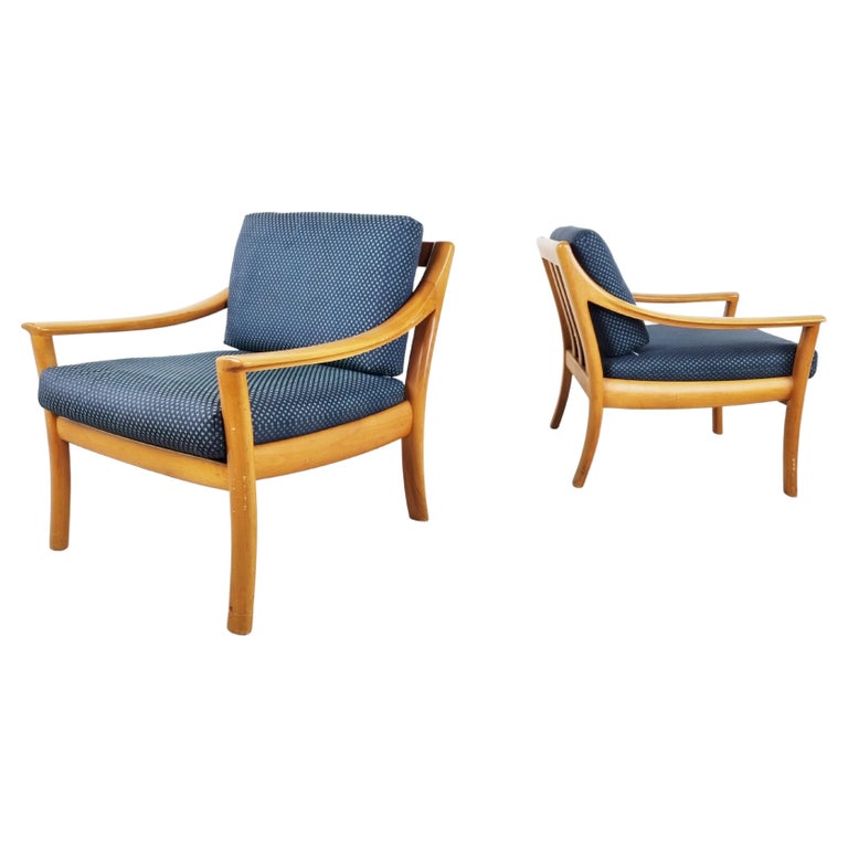 Pair of Easy Chairs by Wilhelm Knoll, 1960s For Sale at 1stDibs