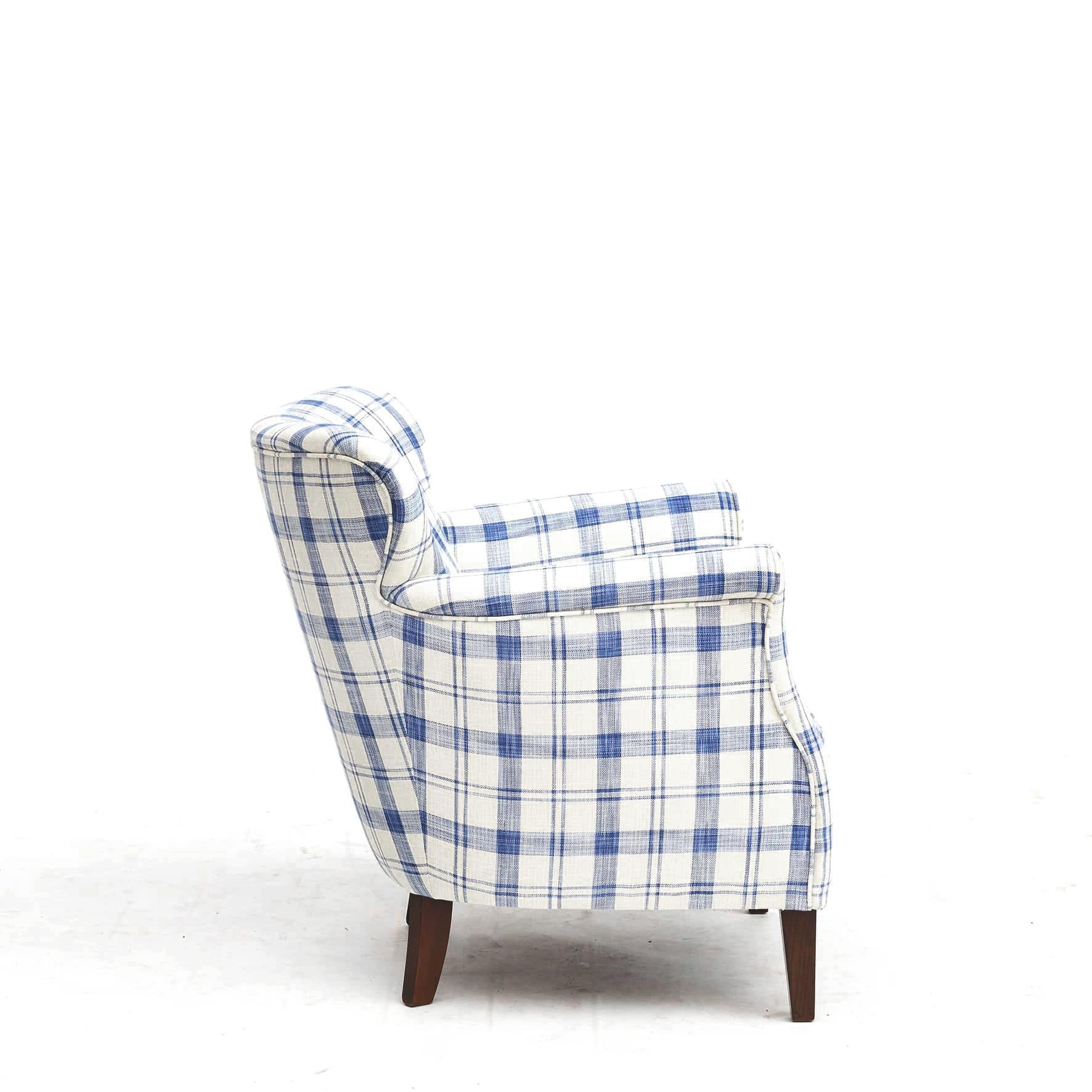 Scandinavian Modern Pair of Easy Chairs, Danish Design and Cabinetmaker, 1950s
