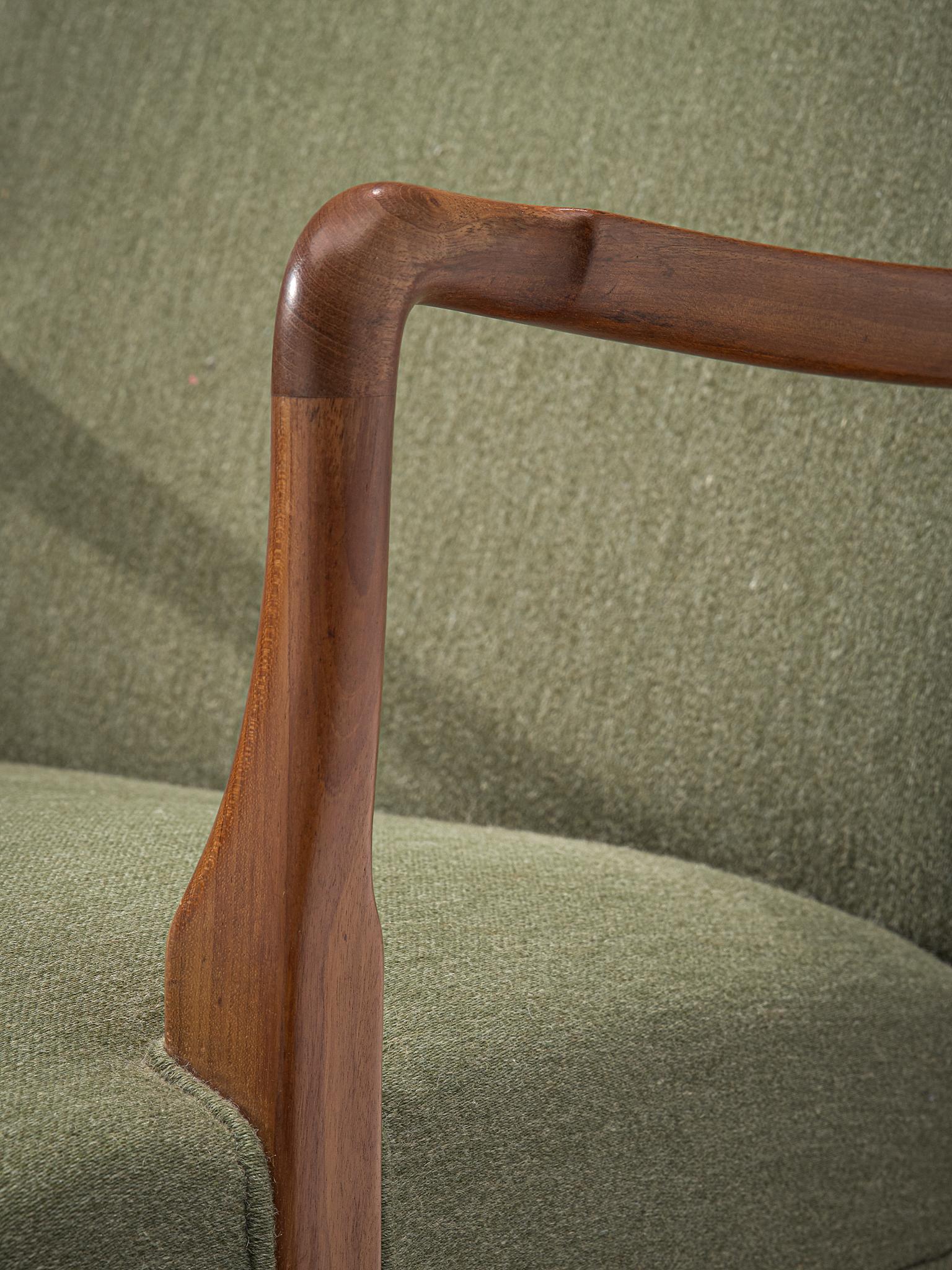 Pair of Easy Chairs in Mahogany by Jacob Kjær 1