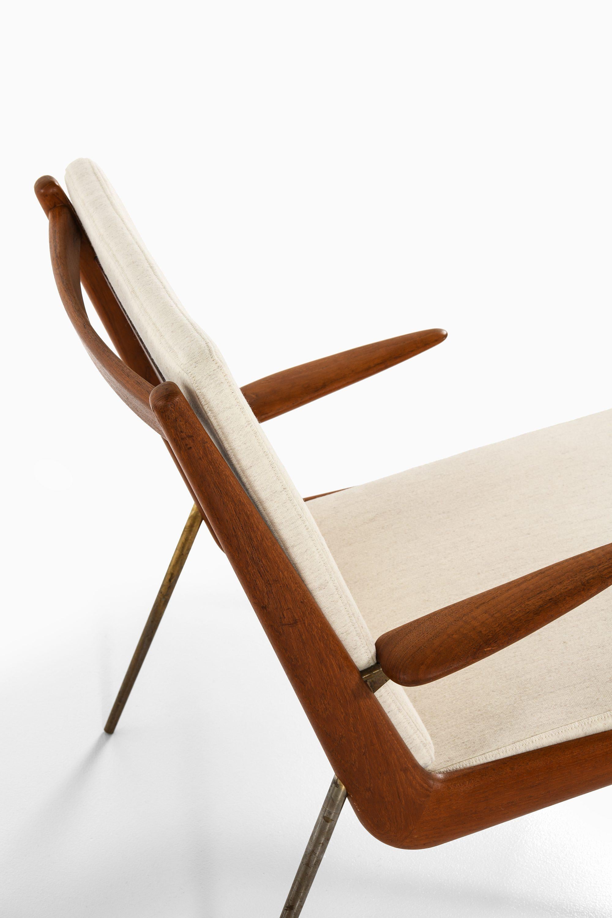 Paire de fauteuils en teck par Peter Hvidt & Orla Mølgaard-Nielsen, années 1950 en vente 2