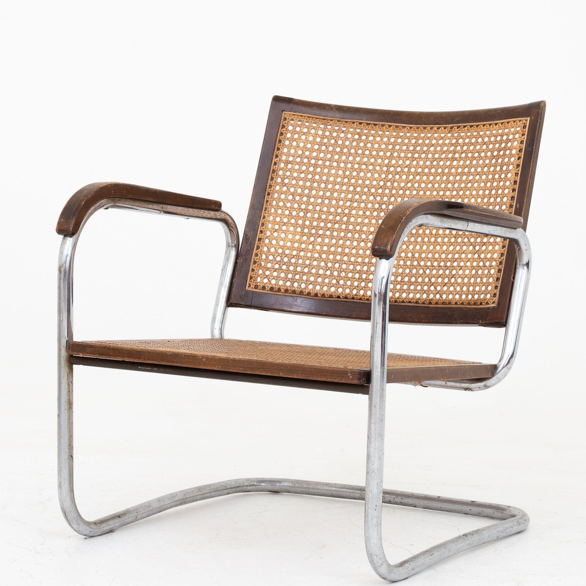 Scandinavian Modern Pair of Easychairs by Frits Schlegel For Sale