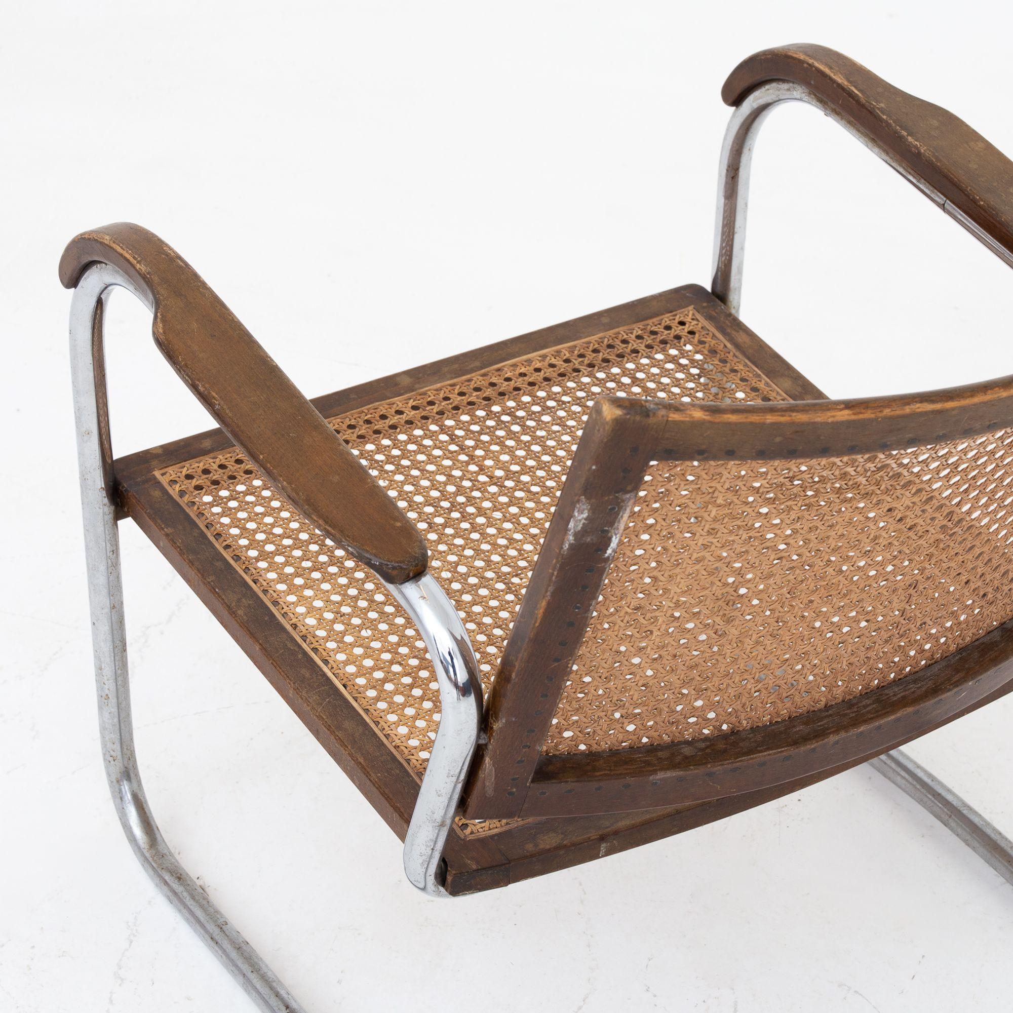 20th Century Pair of Easychairs by Frits Schlegel For Sale