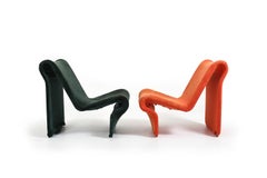Pair of Easychairs by Jan Dranger and Johan Huldt 1970s