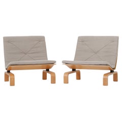 Pair of Easychairs PK27 by Poul Kjærholm