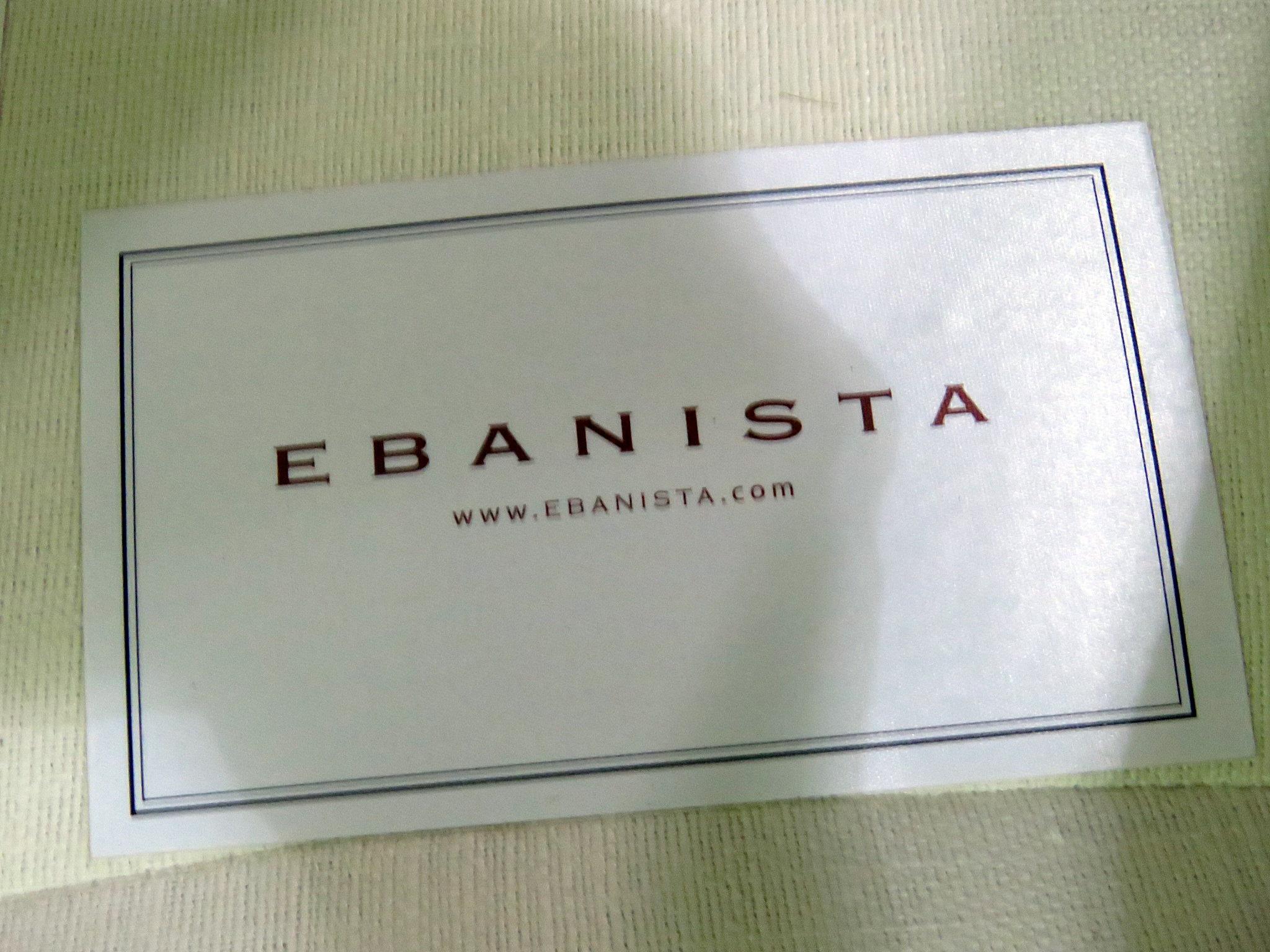ebanista furniture prices