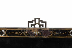 Pair of Ebonized Wooden Panels, Early 20th Century