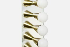 Pair of Echo Nine Sconces in Brass, from Souda, In Stock