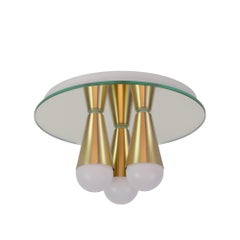 Coppia di Echo Three Flush Mounts in ottone di Souda, in stock