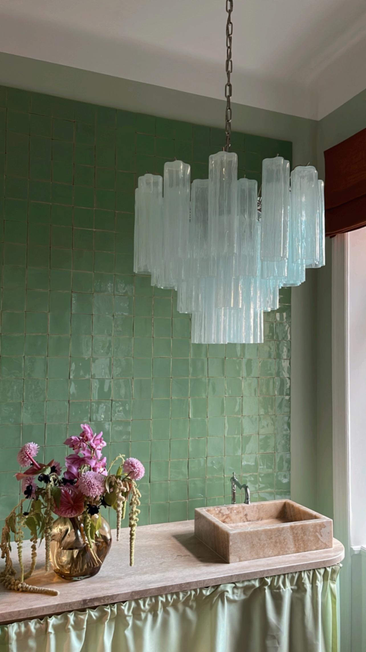 Lampadario di Murano eclettico in stile Tronchi in vendita 1