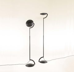 Pair of Eco floor lamps by Mario Barbaglia & Marco Colombo for Italiana Luce