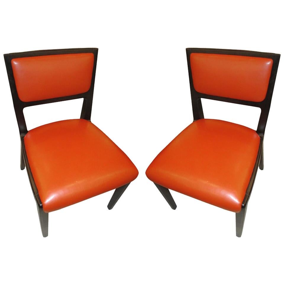 Pair of Ed Wormley Chairs For Sale