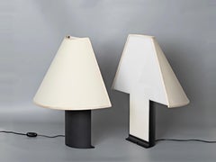 Paire de grandes lampes de bureau Dipo par Barbaglia & Colombo pour PAF, Italie années 1980