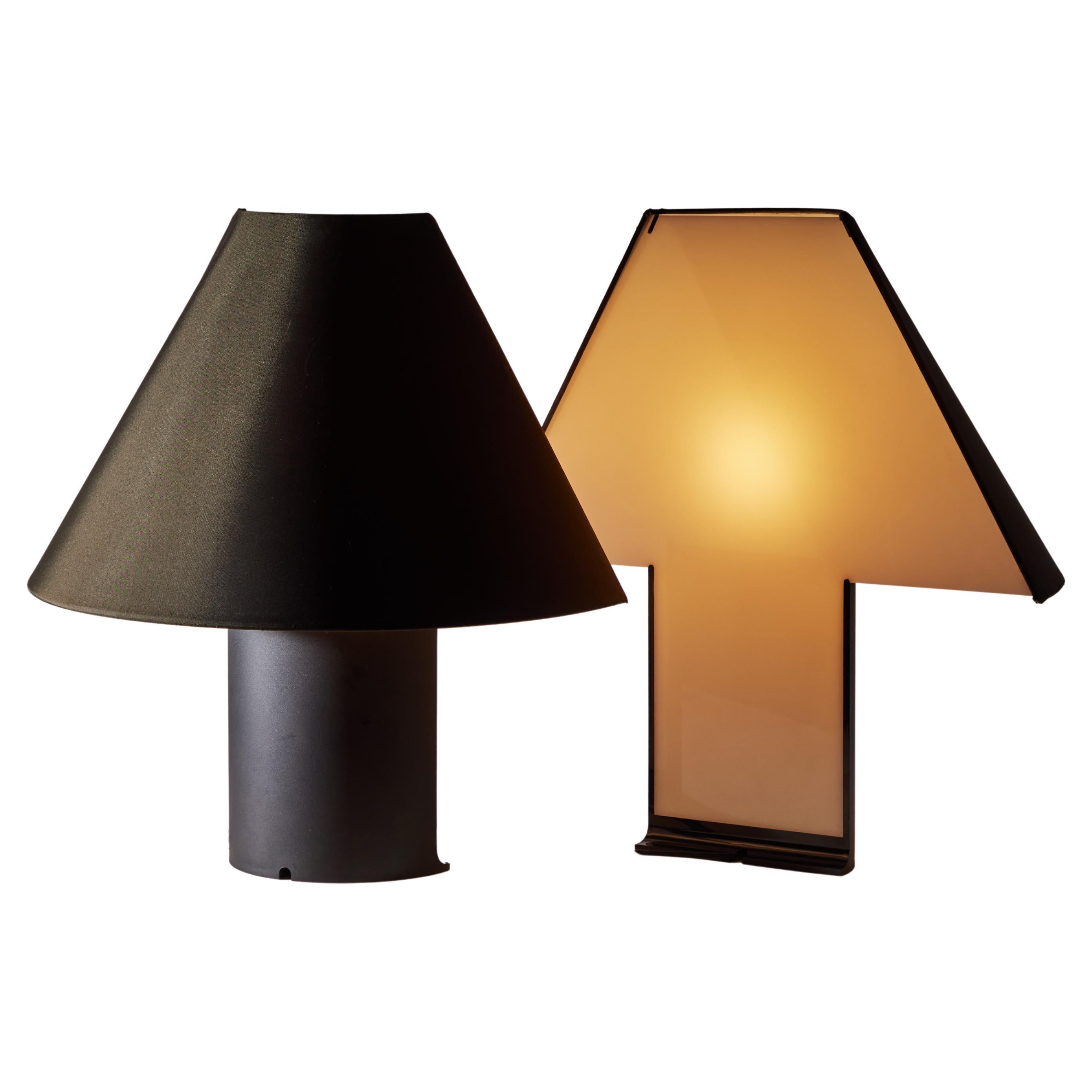Pair of Edipo Table Lamps by Barbaglia & Colombo for PAF