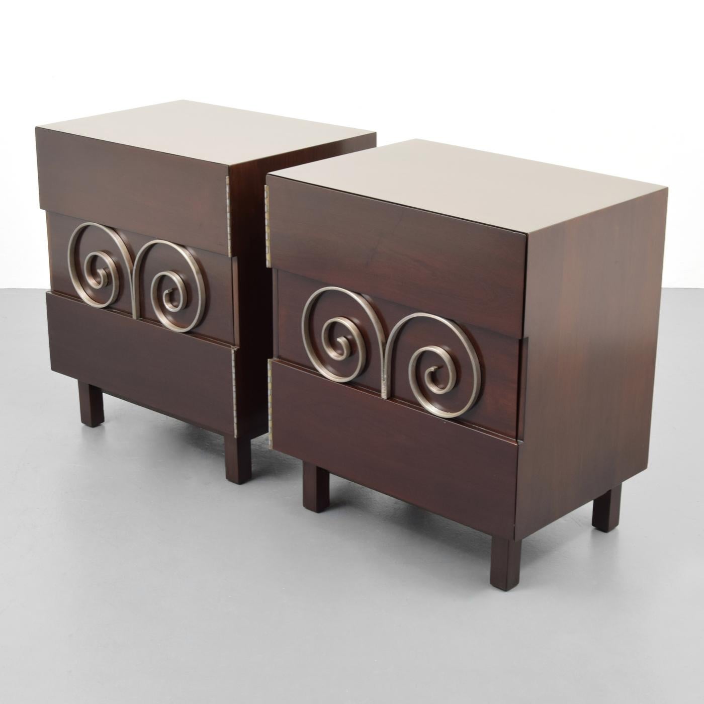 Pair of Edmond Spence Cabinets or Nightstands For Sale 5