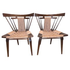 Pair of Edmond Spence "Yucatan" Chairs, Industria Meublera S.A. Mexico 1950s/60s