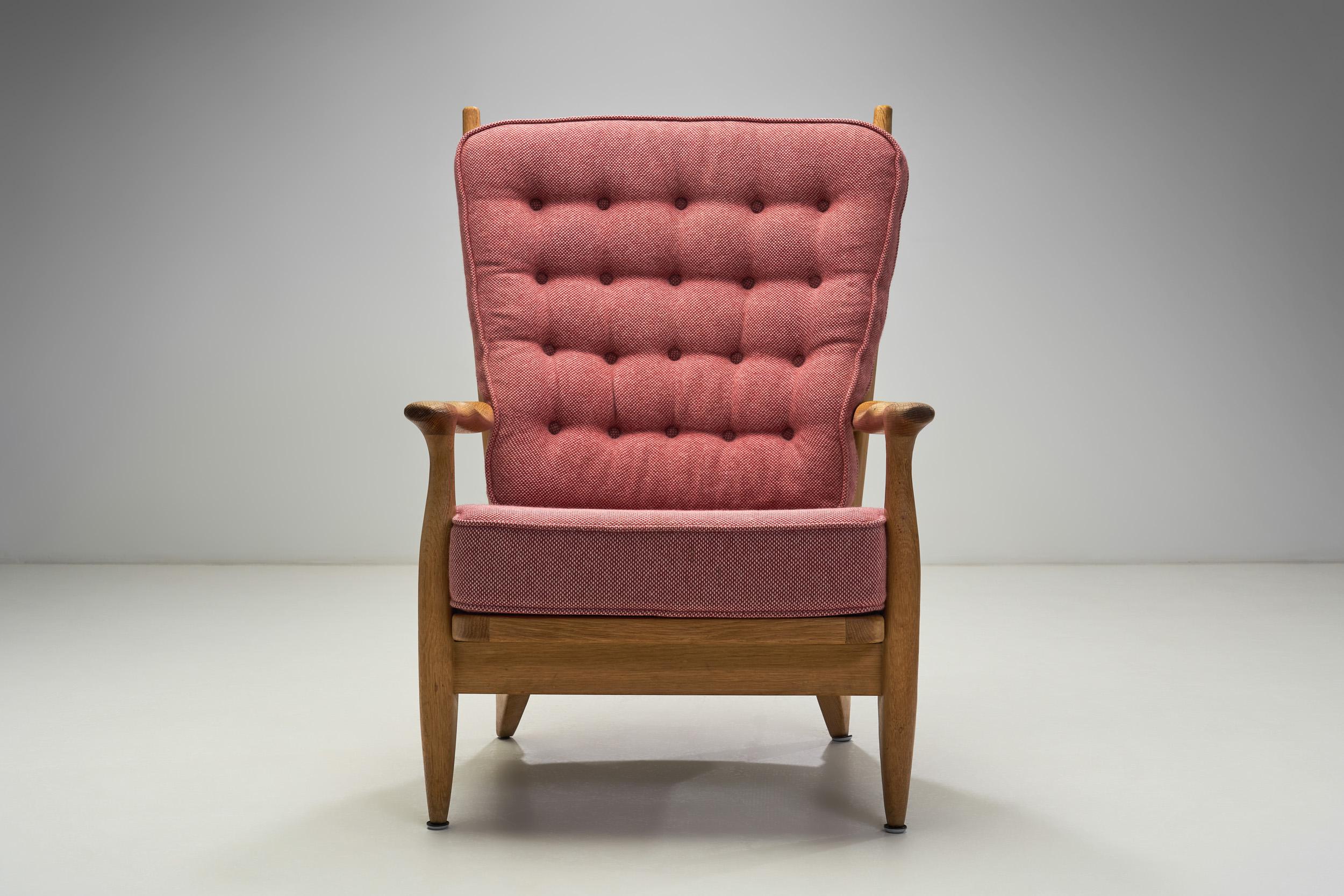 Paar Sessel „Edouard“ von Guillerme et Chambron, Frankreich 1960er Jahre (Mitte des 20. Jahrhunderts) im Angebot