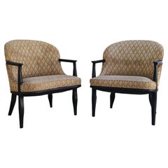Pair of Edward J. Wormley Janus Lounge Chairs for Dunbar