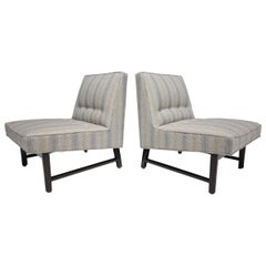 Pair of Edward Wormley for Dunbar Slipper Chairs