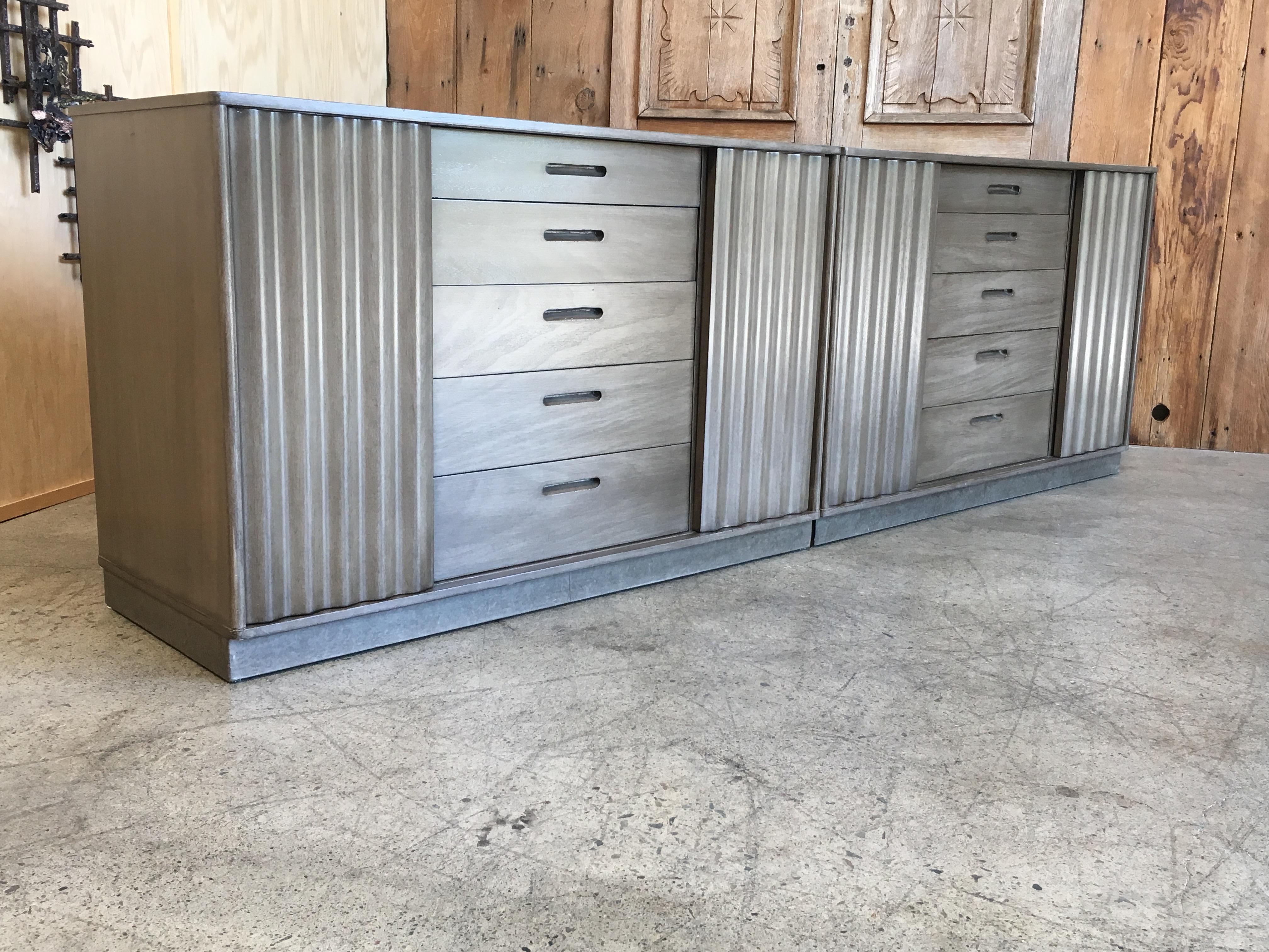 Pair of Edward Wormley Cabinets In Good Condition In Denton, TX