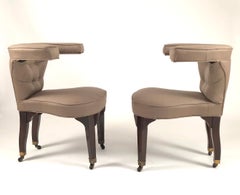 Paire de chaises de combat de coqs Edward Wormley